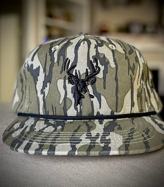 Old Rope Hat Original Mossy Oak w/ Buck Logo